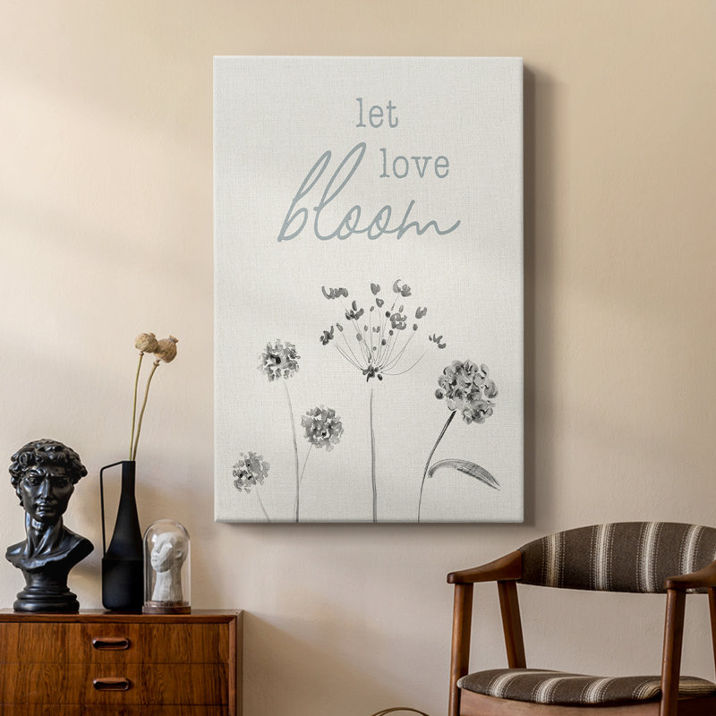 «Let Love Bloom» - galerie sur mesure, H 27 po x l 18 po