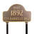 3-Line Lawn Address Sign-23378413-23378417