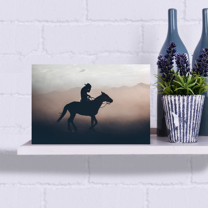 Untitled Contemporary Horse Wall Art Print 1 Piece Wrapped Canvas Wall Art, 45.72cm H x 30.48cm W