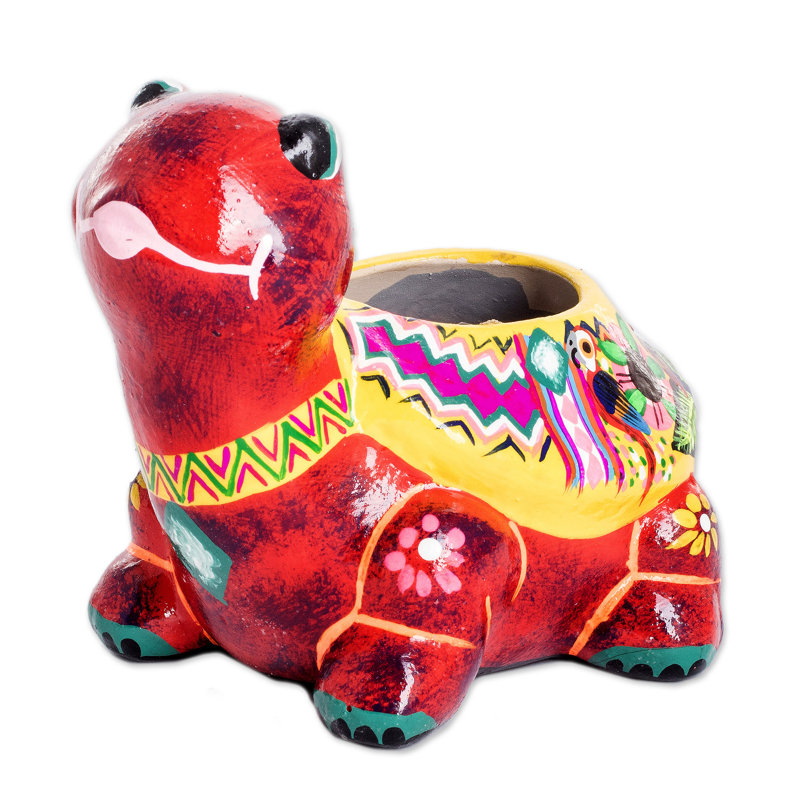 Pot à fleurs en céramique Cuitlahuac