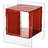 Samuelsson Acrylic Side Table, Nightstand Bedside Table-1616917548