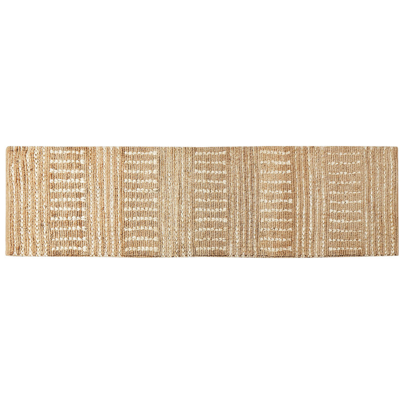 Broten Striped Hand Woven Area Rug, Runner 80 x 300cm