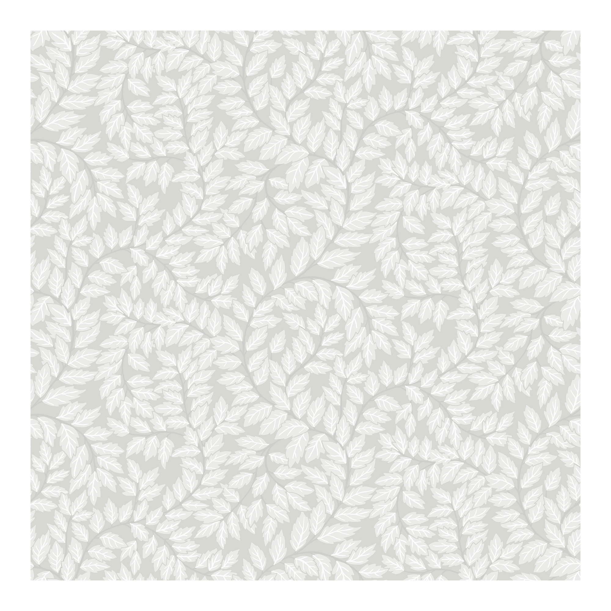 Vesa Botanical Wallpaper, Gray