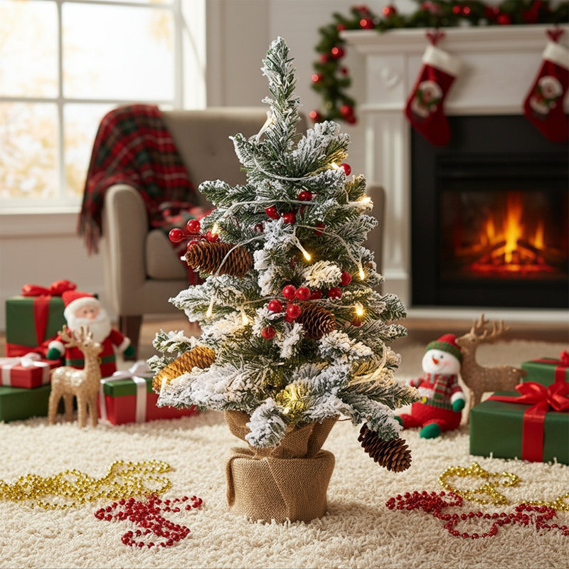 56cm H Artificial Pine Christmas Tree