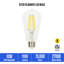 10 W (équivalent à 75 W), ampoule DEL A19 à intensité variable, culot moyen E26 (standard)-98344842