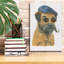 Toile épique Graffiti «Cool Dog For The Boy 1» par Myles Sullivan, art mural 18 po x 26 po-1154675635