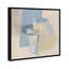 Clouded Calm II Canvas Abstract Print by Oliver Gal, Black Frame, 12 x 12-2082007571-2082007577