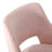 33'' H Boucle Upholstered Rolling Task Chair-662484176