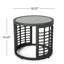 Table d'appoint grise de P 18,2 po x l 16,34 po, l 11,94 lb, avec rangement élégant de 18,2 po de profondeur, largeur de 16,34 po, poids de 11,9 lb-245049273