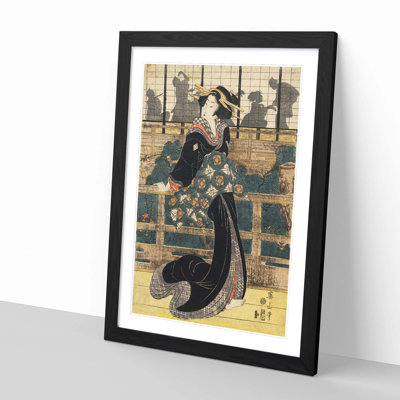 Eizan Kikukawa - Single Picture Frame Painting