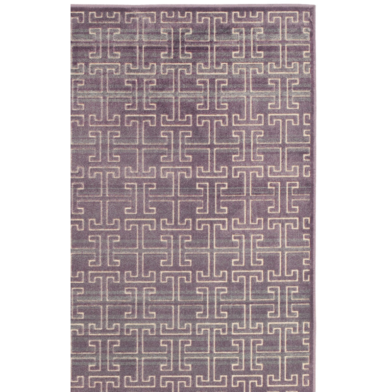 Tapis géométrique Paradise Performance, Rectangle 8 pi x 11 pi 2 po