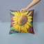 Coussin décoratif intérieur / extérieur Sunflowers-364258626