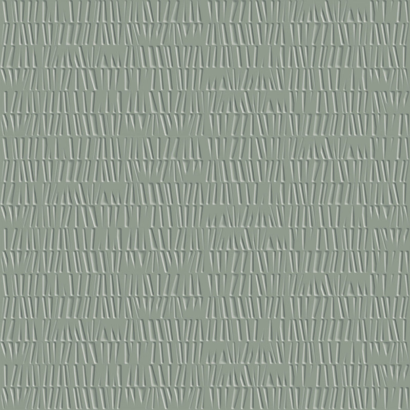 Solara 12" x 36" 3D Porcelain Wall Tile, Forest Green