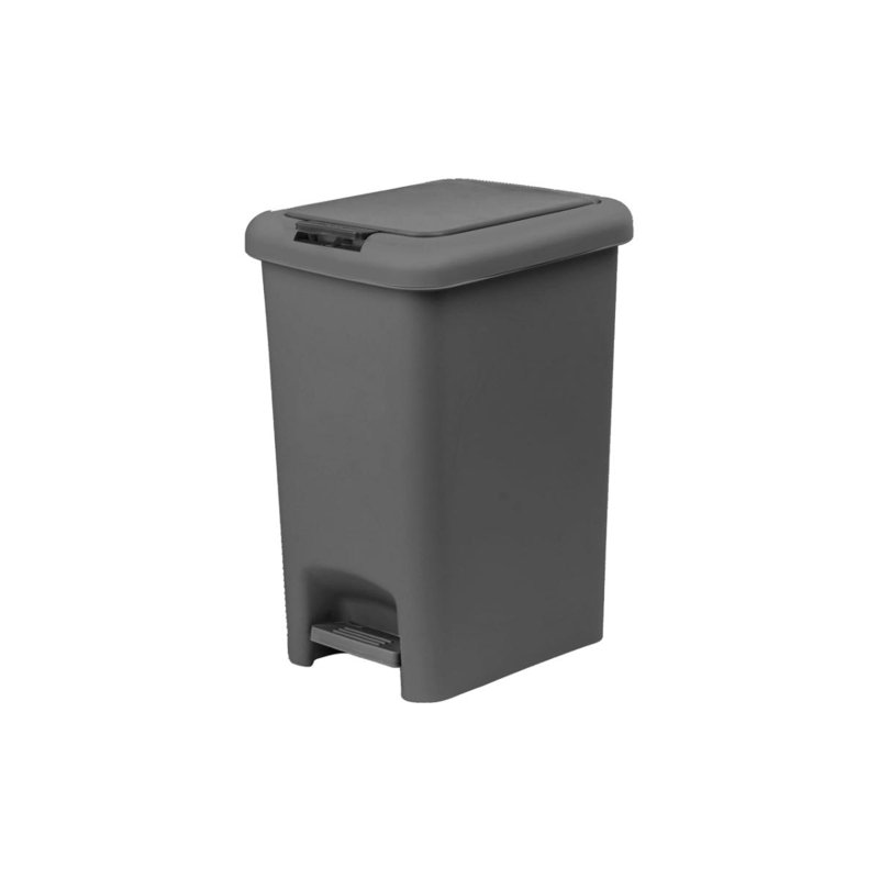 Poubelle compacte Superio de 6,5 L Superio, Gris