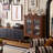 Modern Nut-Brown Solid Wood Sideboard