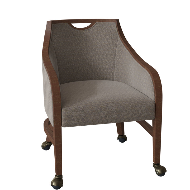 Anthony Armchair, Walnut, Indigo (8789 90)