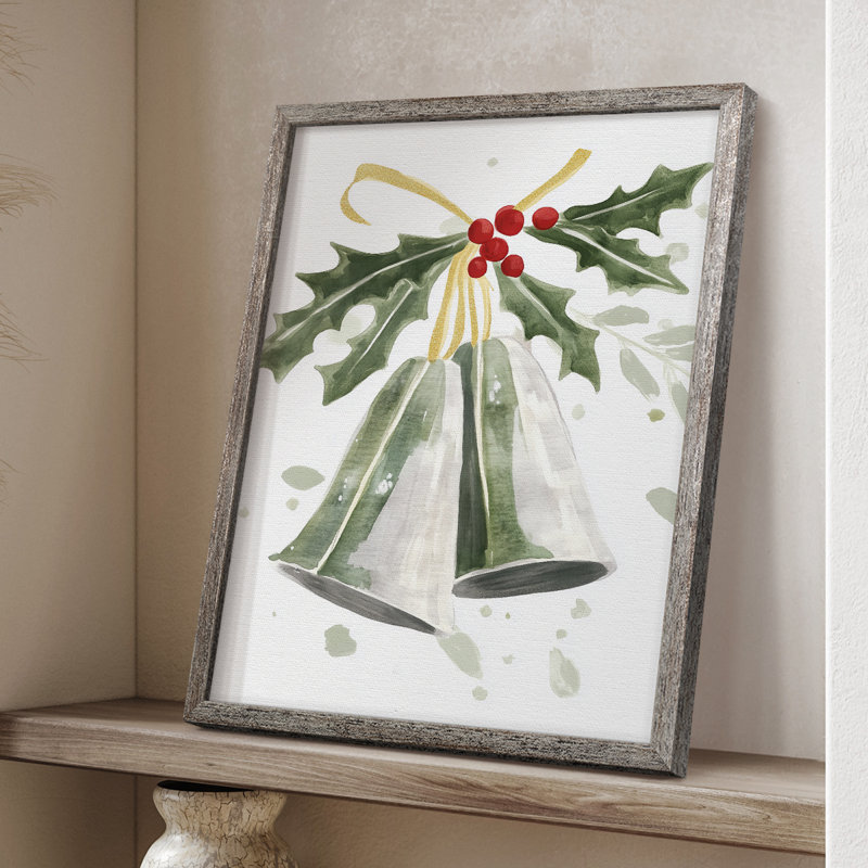 «Christmas Holiday», art encadré cmxxviii, bois massif XMA171704, H 21 po x l 17 po