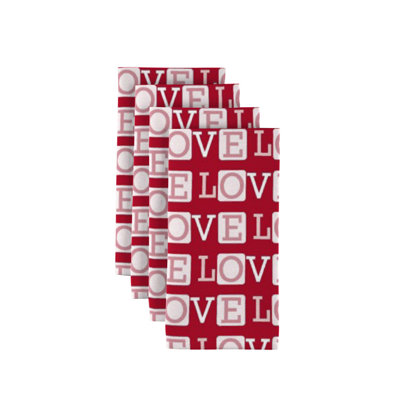 Polyester Abstract Square Napkin