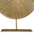 Vonny Gold Metal Carved Starburst Decorative Sculpture with Stand-236271434-236271429