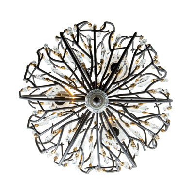 Luminaire suspendu en forme de larme à 3 lumières Bask