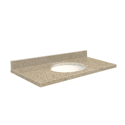 Dessus de salle de bain simple 43 po meuble-lavabo