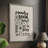Laundry Room Framed Print - Solid Wood-1960968826