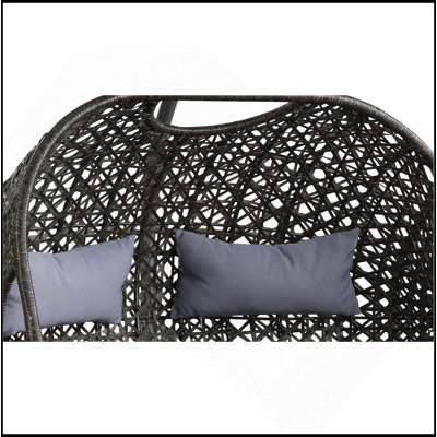 Vasant Fabric & Wicker Hanging Chair