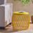 Stylish Side Table With Lattice Design