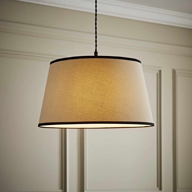 Syaira Cotton Cone Lamp Shade ( Slip-On ), 26cm H x 46cm W x 46cm D