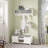 Huseyn Wall Mounted Coat Cubby Shelf with Hooks-160315283