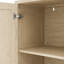 Buffet en rotin avec rangement, tablettes réglables-868919112