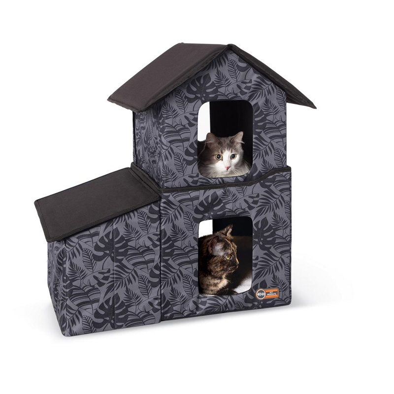 Lit pour chat spécialisé, gris