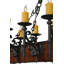 Rustic Lodge 15 - Light Chandelier