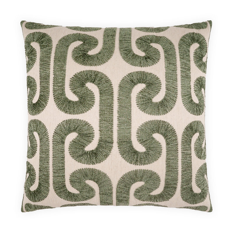 Hathaway Square Pillow Cover & Insert, Juniper, Square 22"