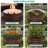 1PCS 2x1ft Round Galvanized Raised Garden Bed, Rust-Resistant Metal Planter with Rubber Edge, Open Bottom, Wood Color