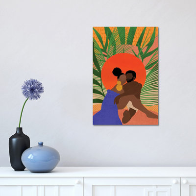 " Black Couple " Print