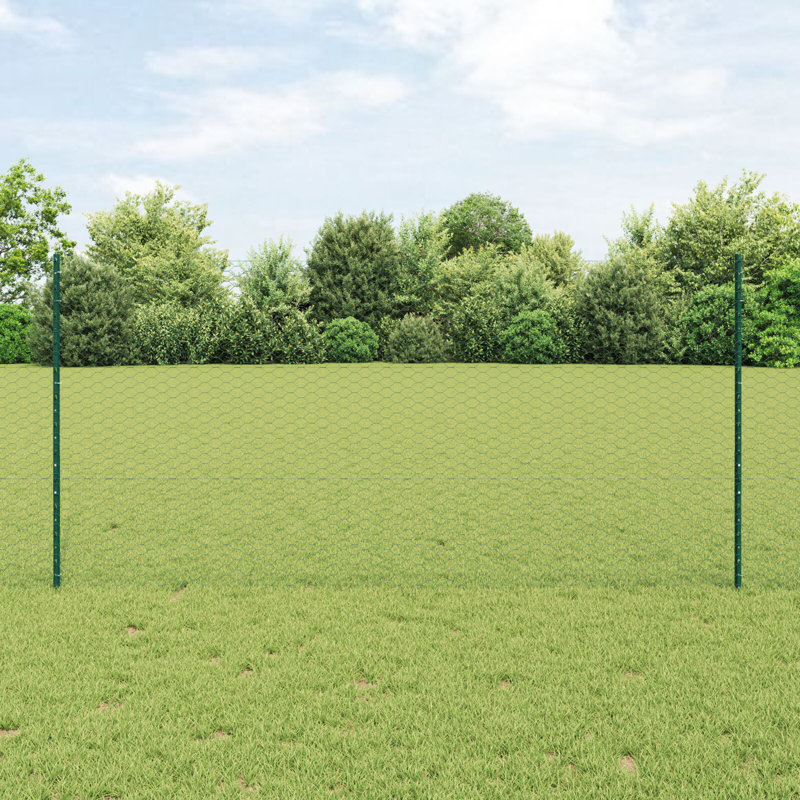 120cm H x 1000cm W Powder-Coated Steel Fencing Kits