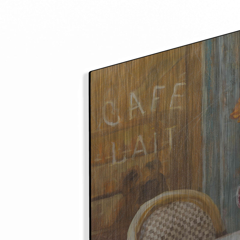«Meet Me At Le Cafe I» par Danhui Nai, H 36 po x l 36 po