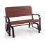 Fauteuil oscillant d'extérieur, causeuse d'une capacité de 600 lb, chaise berçante 2 places,-1079992014