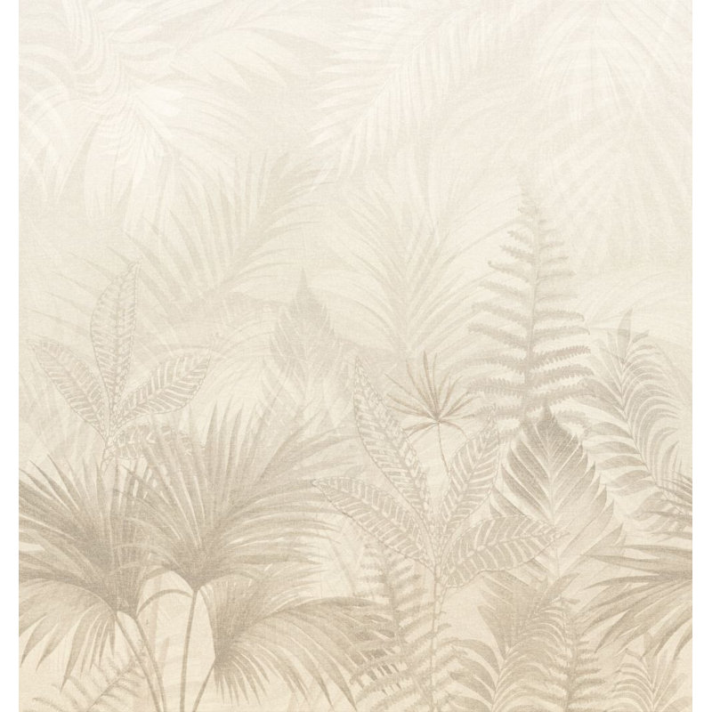 Papier peint Linen Jungle, Greige