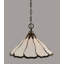 Luminaire suspendu en forme de chaîne avec perle 16 po Arrietty-32465362-32465366