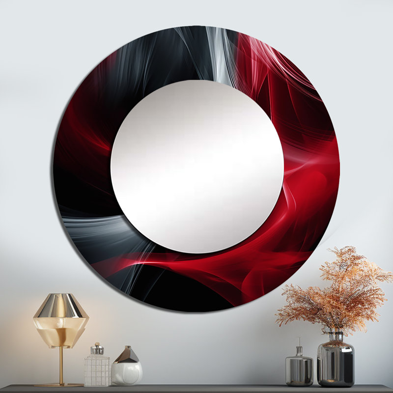 Miroir mural Pentti, 29 po x 29 po, Rond