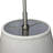 Dumas 1 - Light Gray Bell Pendant