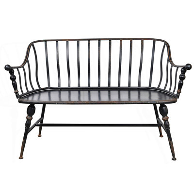 Metal Settee Bench