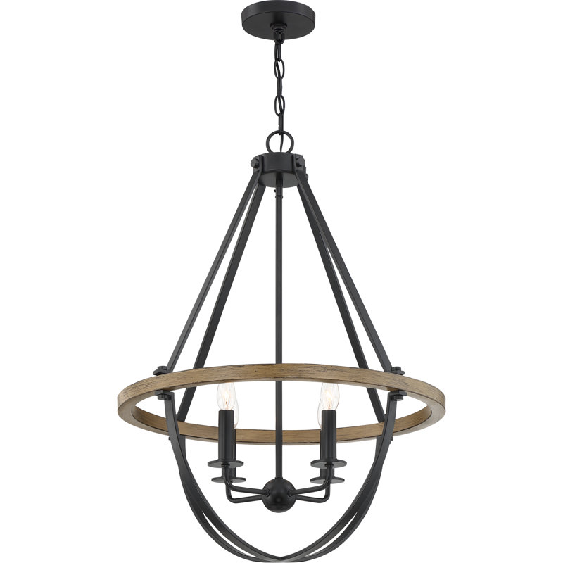 Thiele 4 - Light Dimmable Globe Chandelier