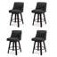 Tabouret pivotant avec structure en bois massif Malakeh-985001775-981638705-1000772009