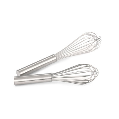 Artisan 2 Piece Daily Chef Stainless Steel Wire Whisk Set