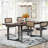 Burlinson 24" H Low Back Upholstered Counter Stool (Set of 2)-1357280176