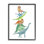 Illustration empilée de dinosaures empilés sur un T-Rex