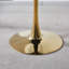 Table de salle à manger 31,5 "de style Mid-Century pour 2 à 4 personnes avec plateau rond en MDF GOLDEN ET NOIR-1410358091-1532863076-1532863077